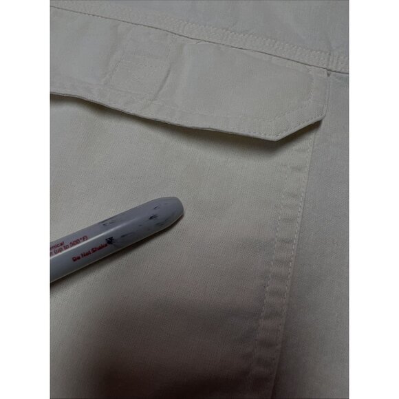 MAGELLAN SPORTSWEAR FISHING SHIRT 100% COTTON BUTTON UP YELLOW MEN'S SIZE XXL - Picture 14 of 16